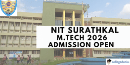 NIT Surathkal MTech Admission 2026 27 Open